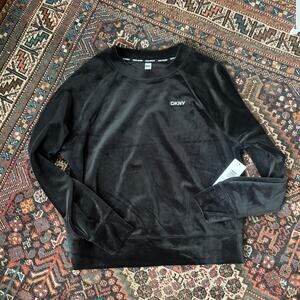 Calvin Klein Matching Velour Set Joggers + Sweatshirt